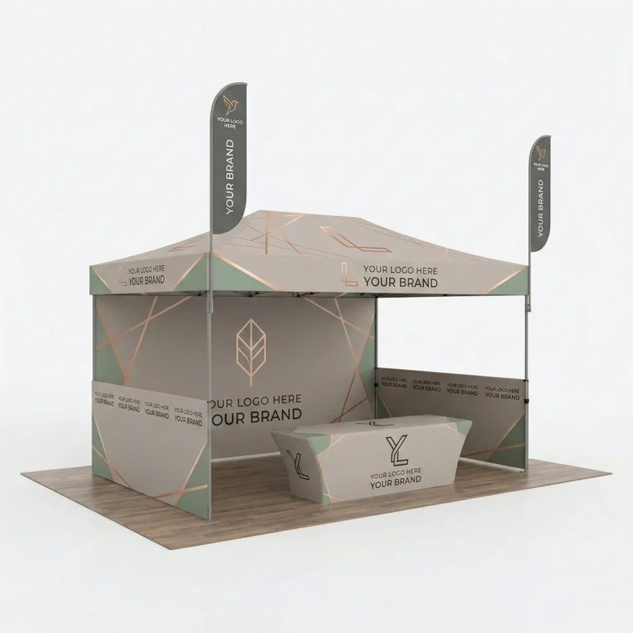 10 x 15 custom tent package