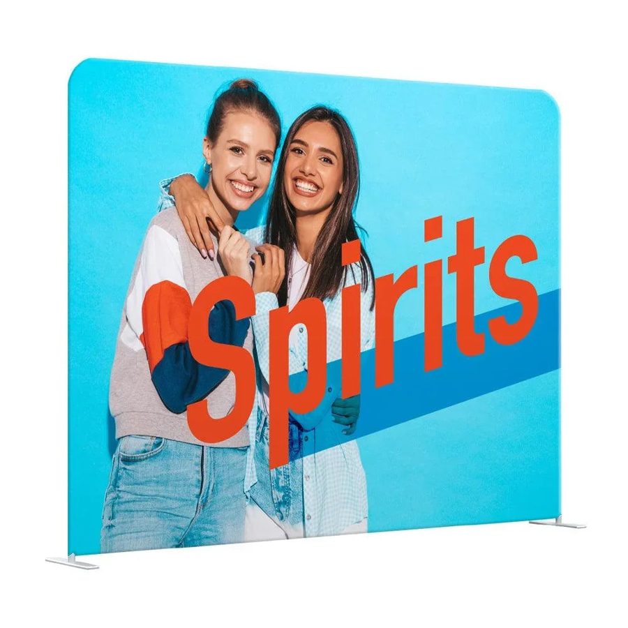 Fabric display wall, 8 ft