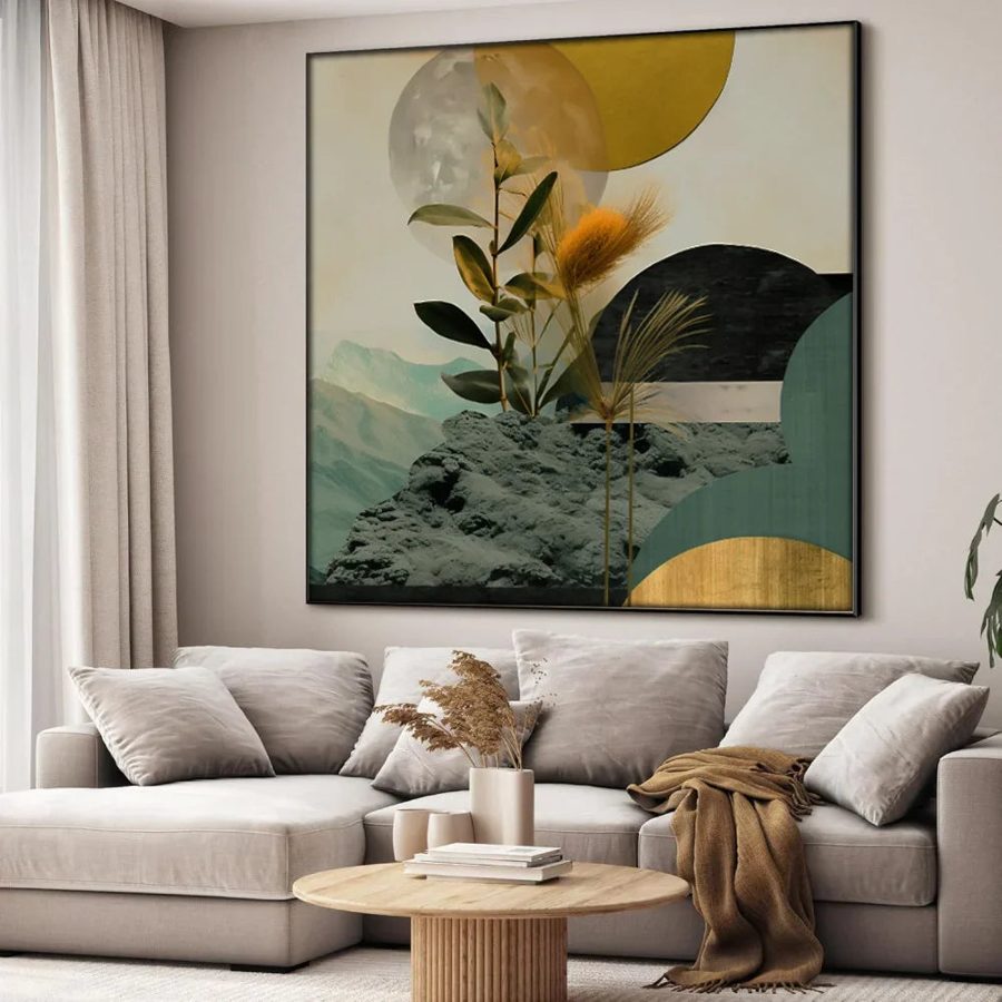 Wall art on a frame, 24 x 36 in